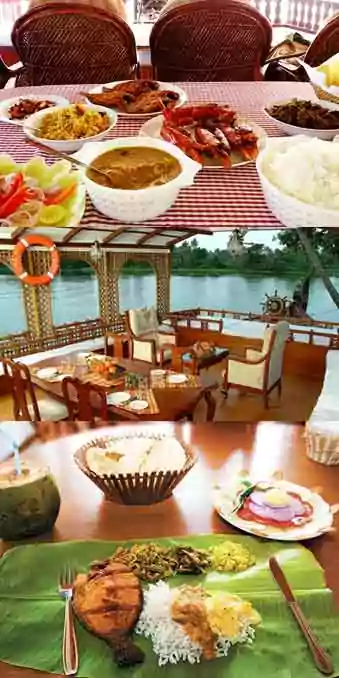 Kerala Deluxe Houseboat Foods